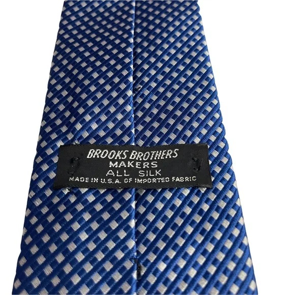 Vintage Brooks Brothers Makers 100% Pure Silk - Picture 4 of 5